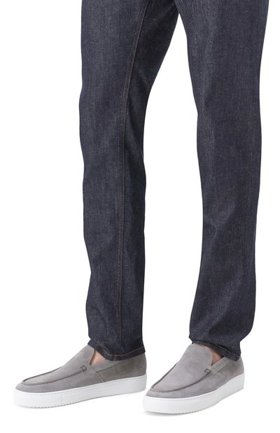 Замшевые лоферы DOUCAL'S, арт. DU2986ERICUZ009I, фото 3