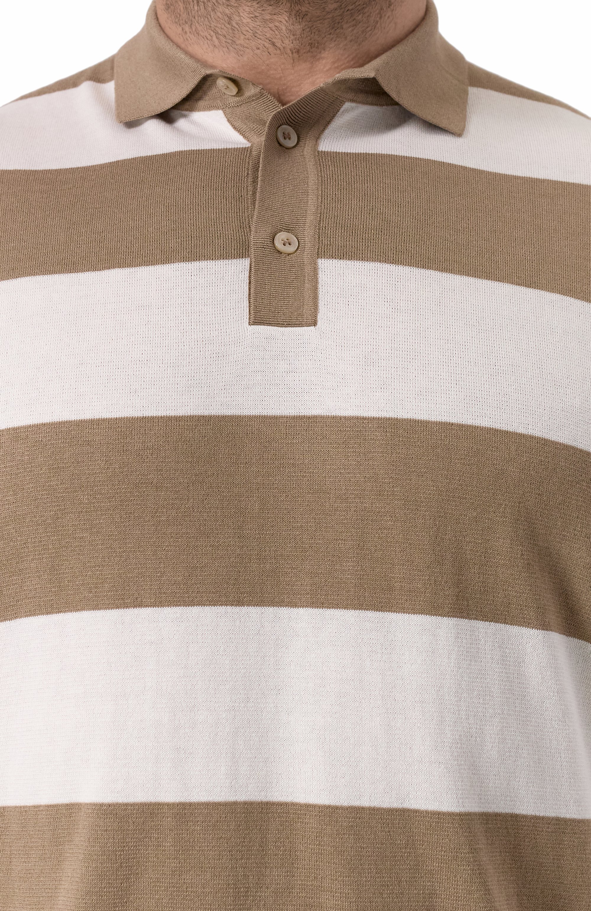 Поло из шелка и хлопка PAUL&SHARK, арт. 25411618/3XL, фото 5