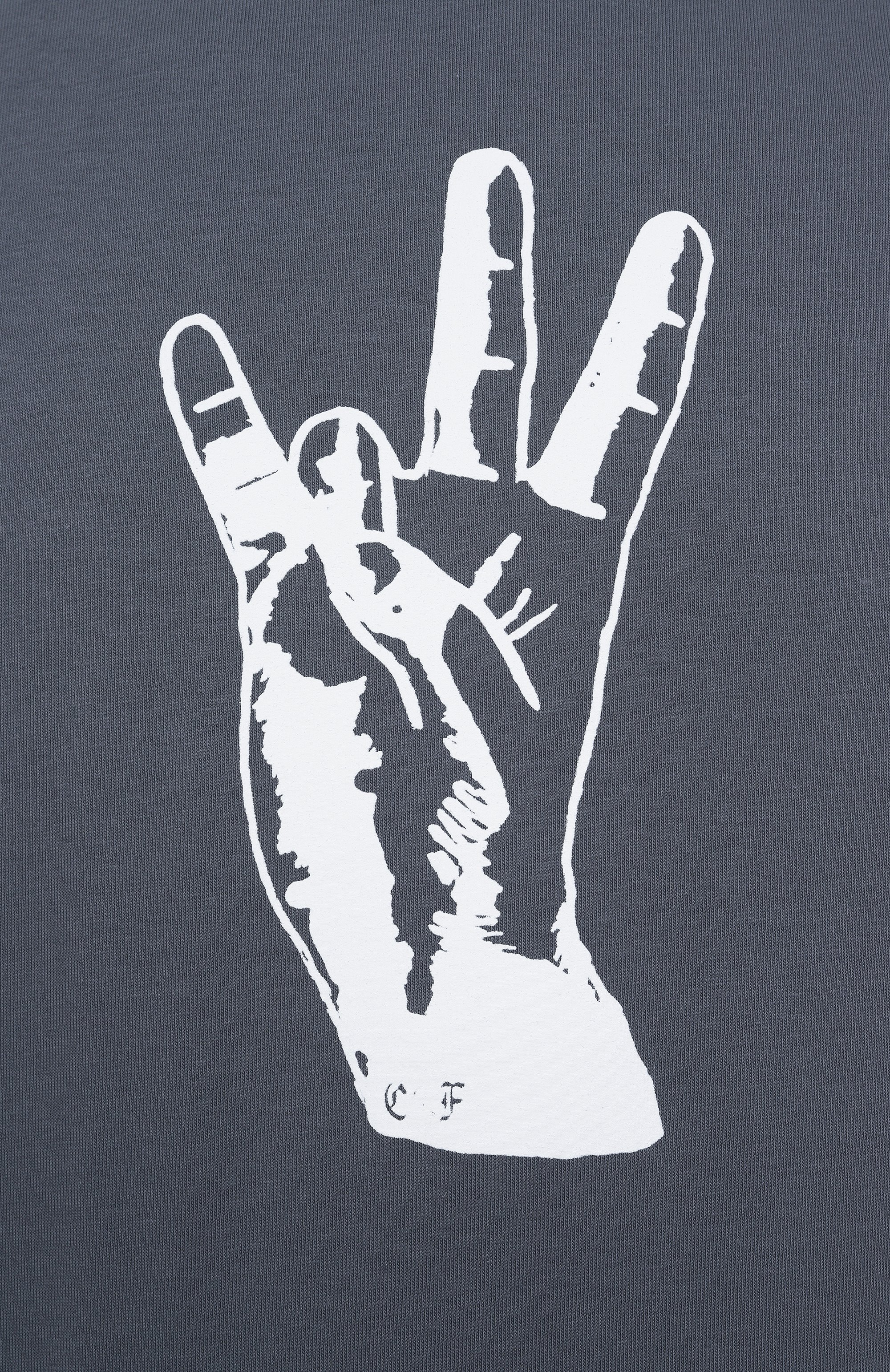 Хлопковая футболка COMME DES FUCKDOWN, арт. CFABM01601, фото 6