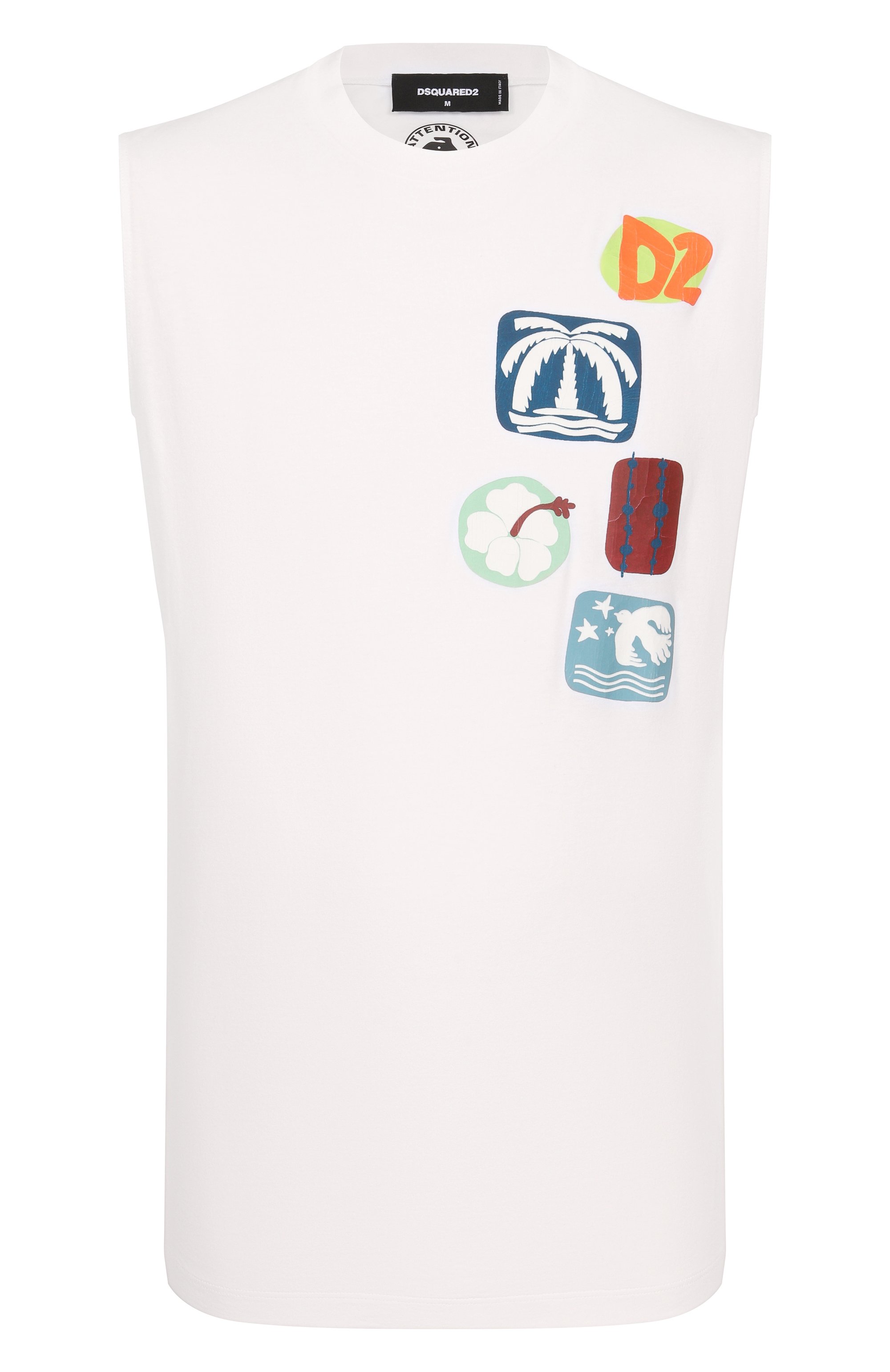 Хлопковая майка DSQUARED2, арт. S78GD0102/S24379, фото 1