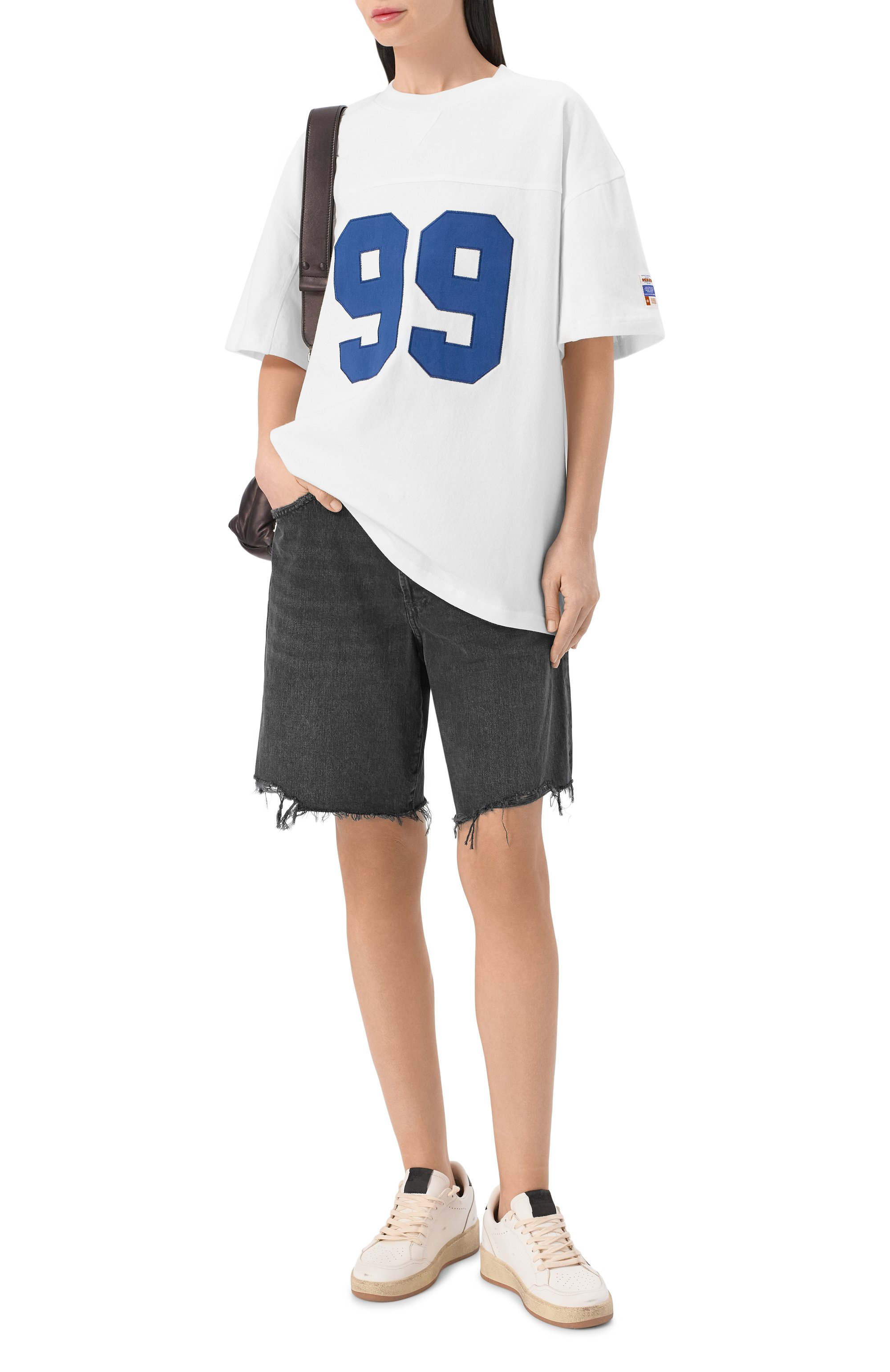 Джинсовые шорты indra AGOLDE, арт. A2221157, фото 2