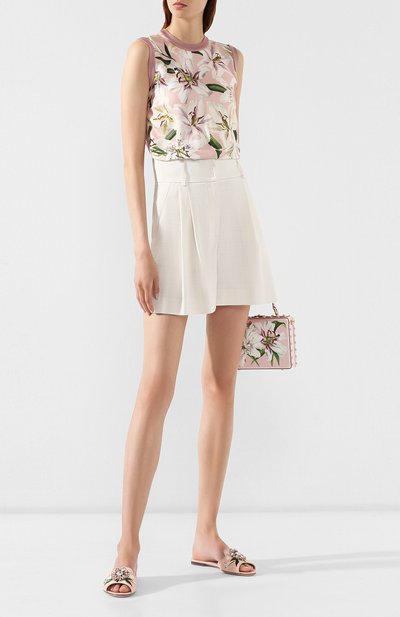 Шорты из вискозы DOLCE & GABBANA, арт. FTBHLT/FURDM, фото 2