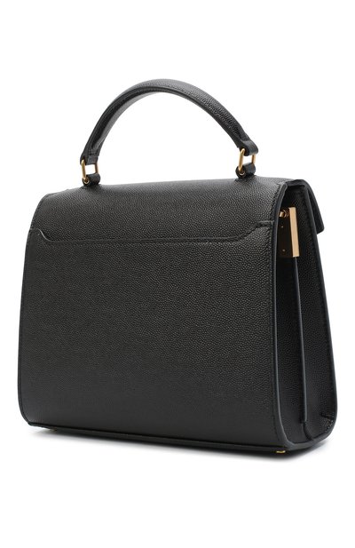 Сумка cassandra mini SAINT LAURENT черного цвета по цене 313000 руб., арт. 623930/B0W0W, фото 3 Сумка cassandra mini SAINT LAURENT, арт. 623930/B0W0W, фото 3