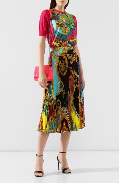Пуловер из смеси шелка и хлопка VERSACE, арт. A83784/A230373, фото 2