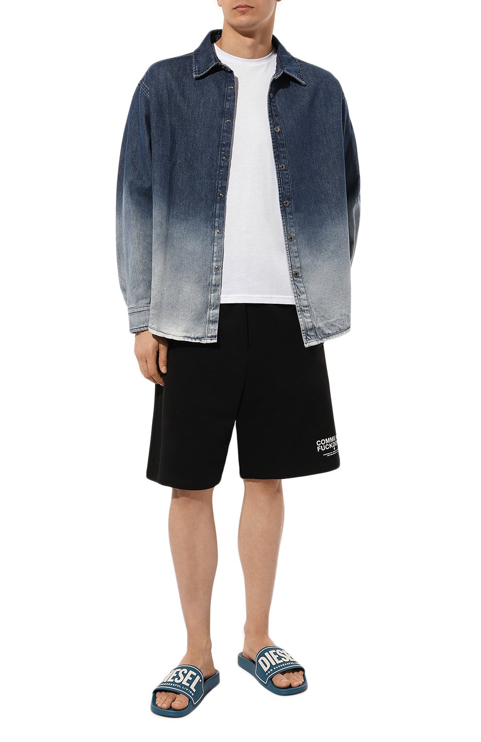 Хлопковая футболка EMPORIO ARMANI, арт. 211818/4R483, фото 2