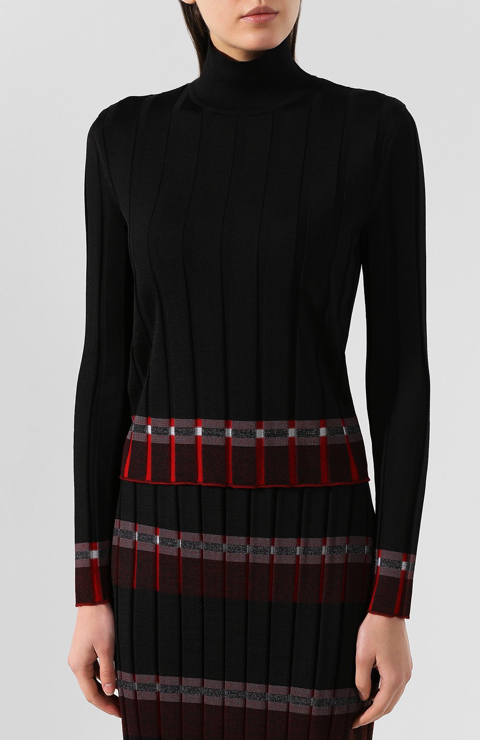 Водолазка из смеси вискозы и шерсти MARNI, арт. DVMD0073Q0/FW618, фото 3