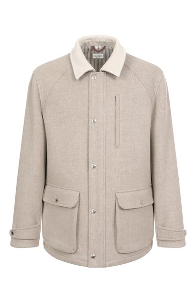Мужская куртка из шерсти и кашемира BRUNELLO CUCINELLI, арт. MD5326340