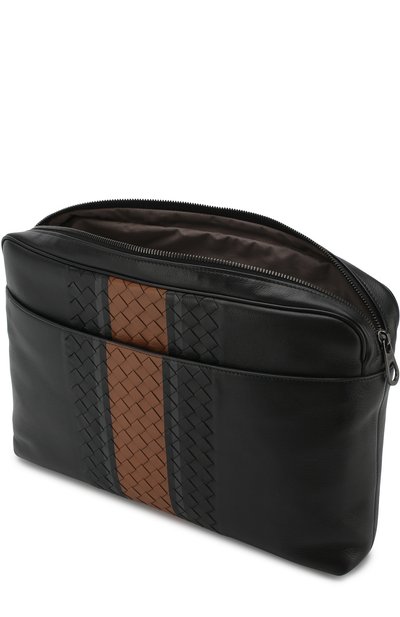 Кожаная сумка для документов с плетением intrecciato BOTTEGA VENETA, арт. 507992/VA100, фото 4