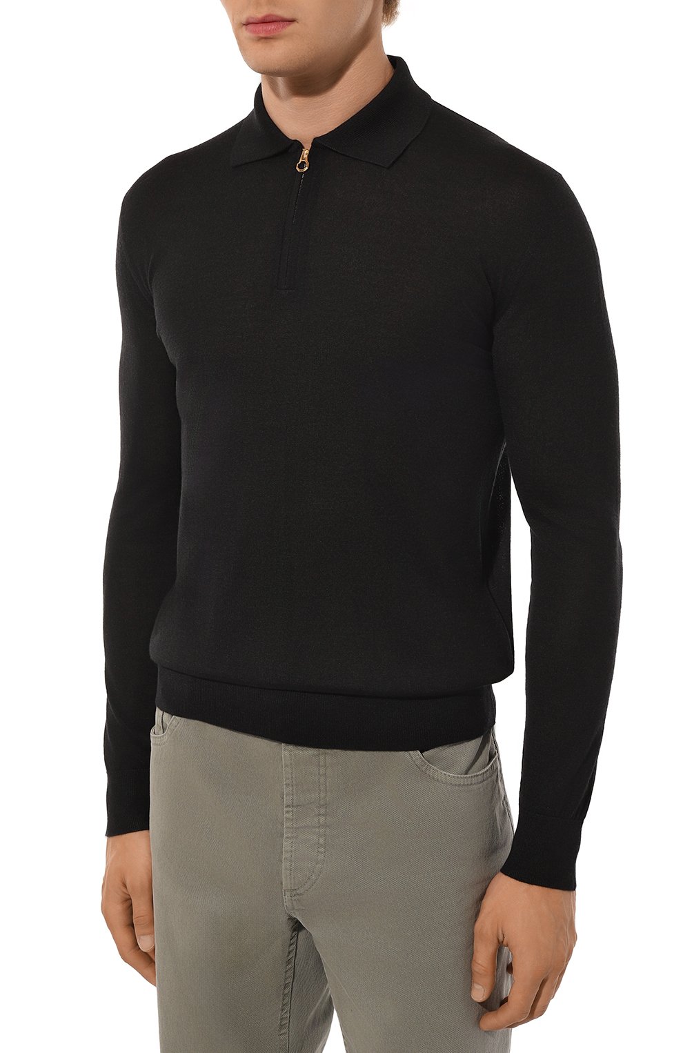 Поло из кашемира и шелка STEFANO RICCI, арт. KE03500P30/E24345, фото 3