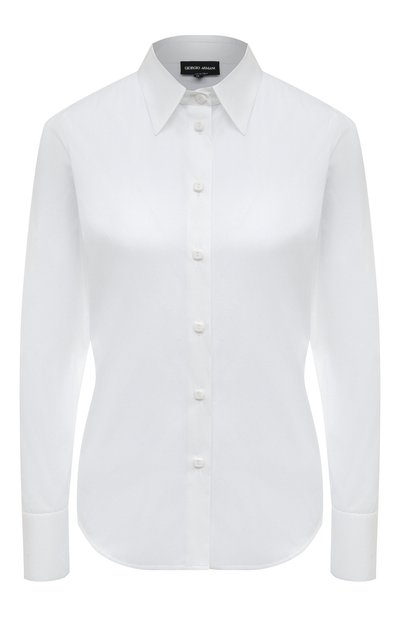Женская хлопковая рубашка GIORGIO ARMANI, арт. 8CHCCZ31/TZ161