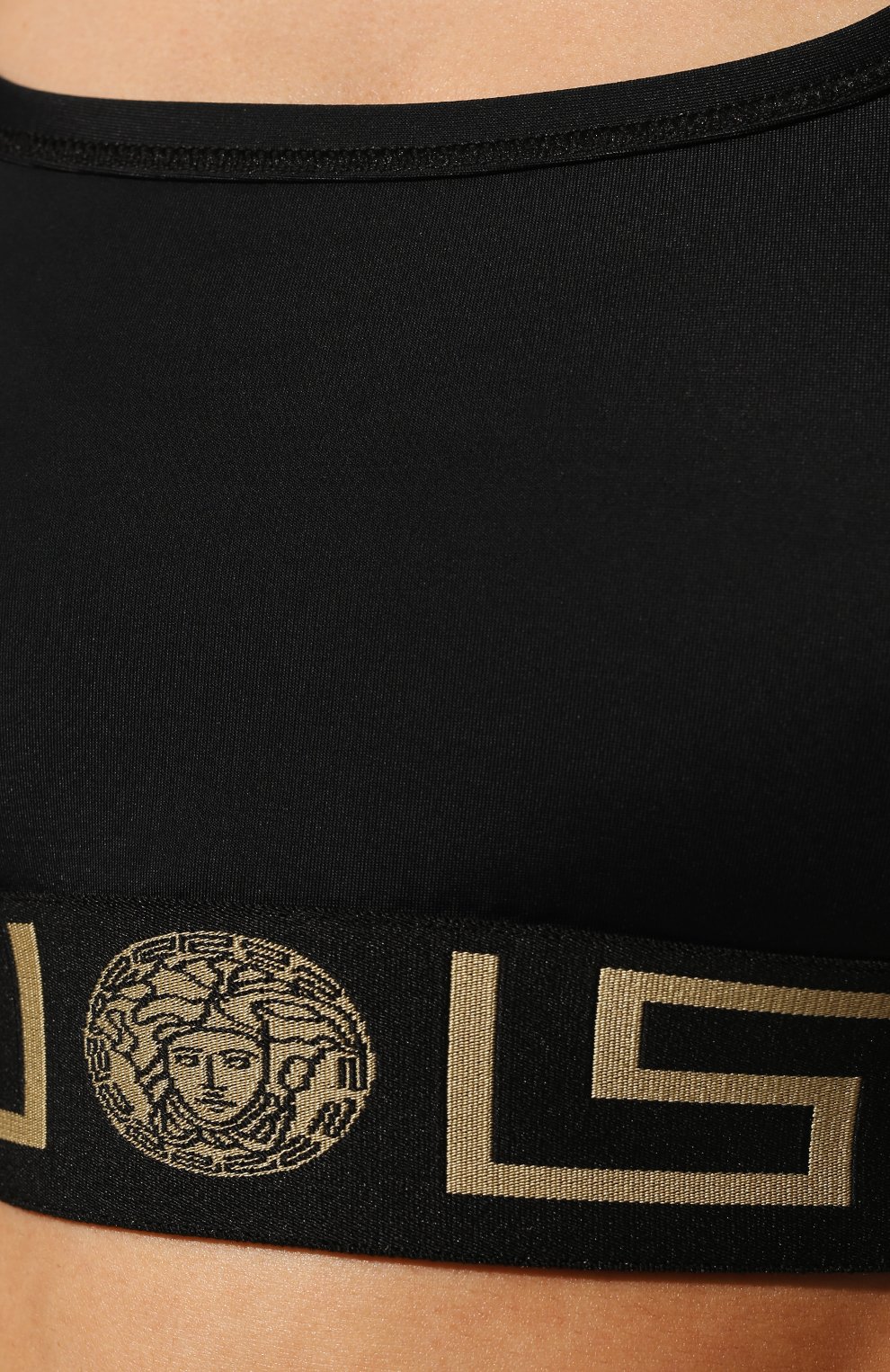 Бра-топ VERSACE черного цвета по цене 29950 руб., арт. 1004104/1A02322, фото 5 Бра-топ VERSACE, арт. 1004104/1A02322, фото 5