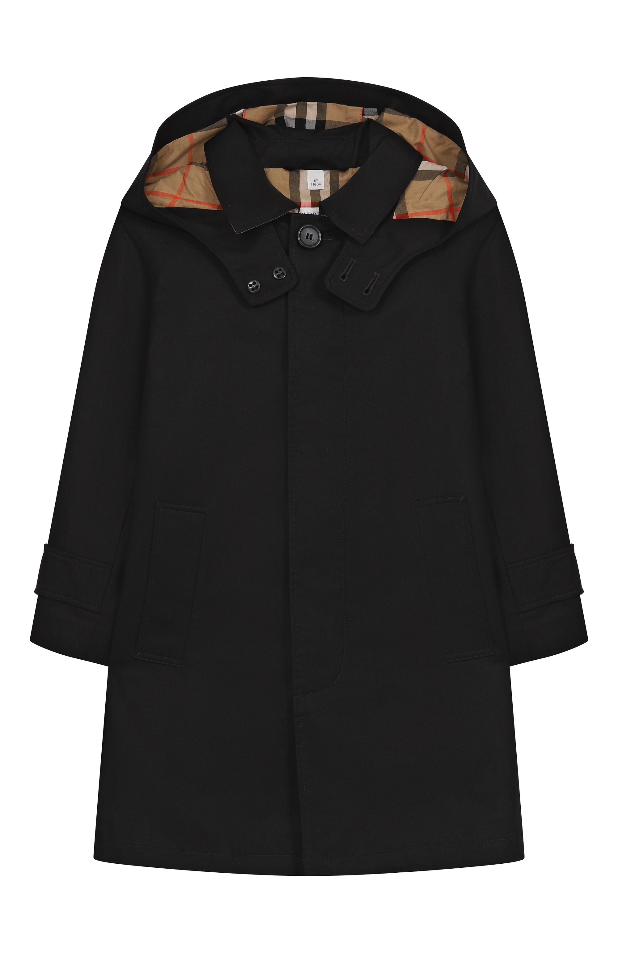 Хлопковый плащ BURBERRY, арт. 8109261, фото 1