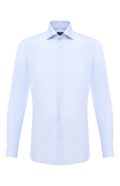 Хлопковая сорочка ZEGNA, арт. 801008/9MS0BA, фото 1