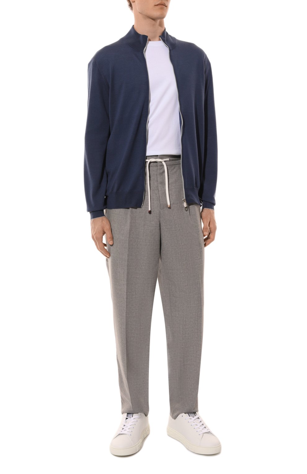 Кардиган из шерсти и кашемира BRUNELLO CUCINELLI, арт. M2400106, фото 2