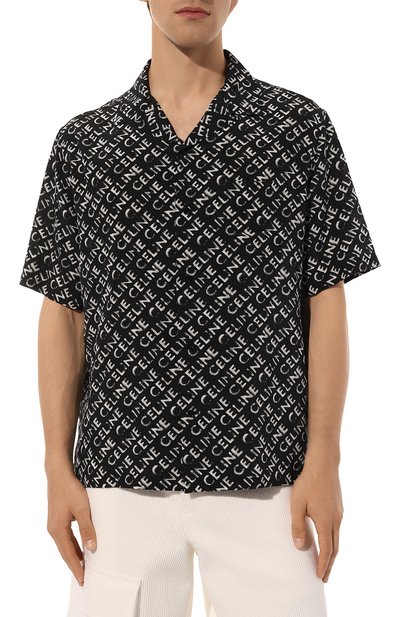 Шелковая рубашка CELINE, арт. 2C946/748T, фото 3