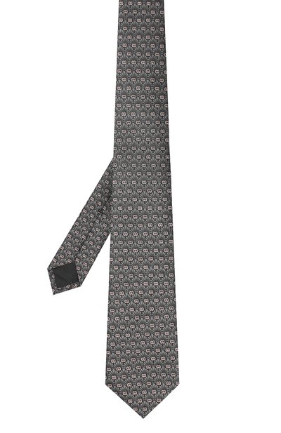 Шелковый галстук GUCCI, арт. 624063/4E002, фото 2