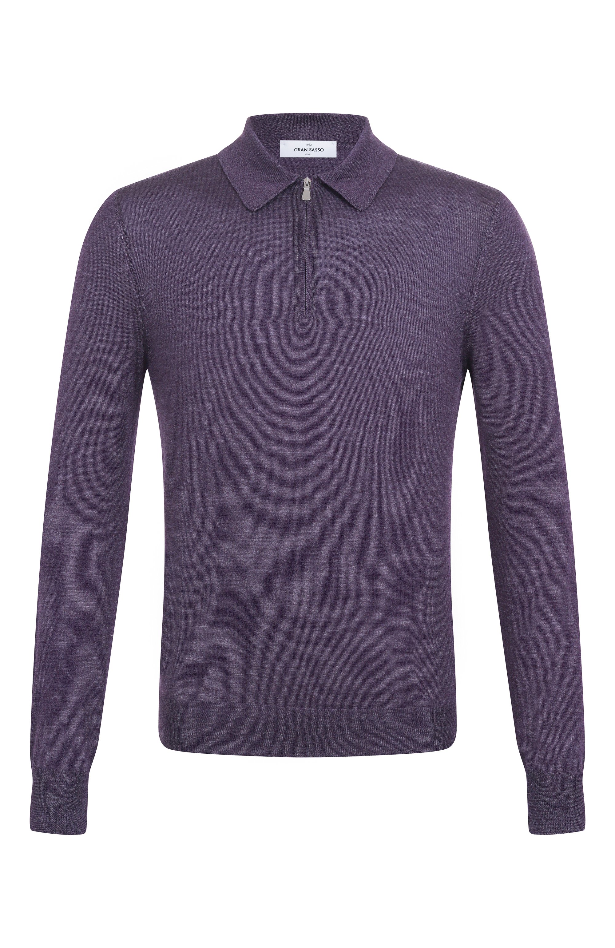 Поло из шерсти и шелка GRAN SASSO, арт. 57137/13190, фото 1
