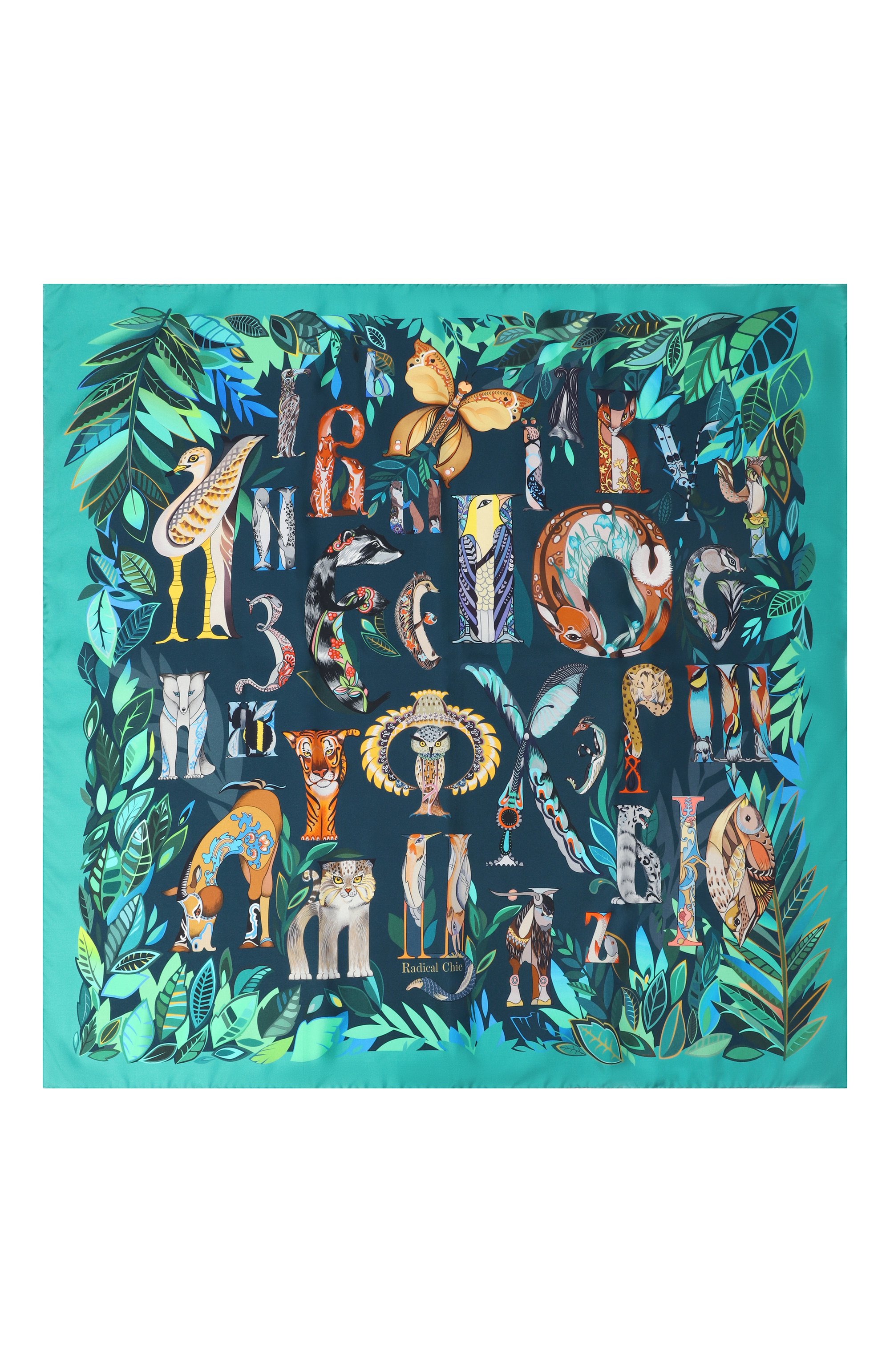 Шелковый платок cyrillic RADICAL CHIC, арт. 450573.07.02, фото 4