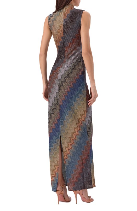 Платье из вискозы Missoni DS25WG25/BR012K Разноцветный  DS25WG25/BR012K Фото 3