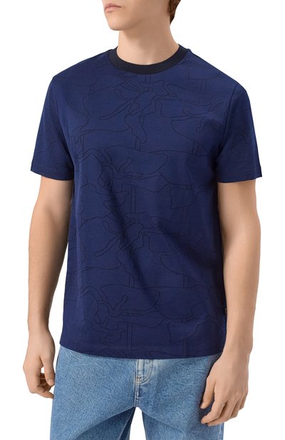 Хлопковая футболка BOSS, арт. 50558850, фото 3