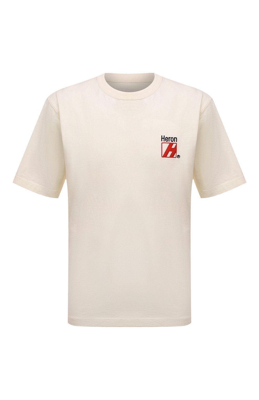 Хлопковая футболка HERON PRESTON, арт. HMAA032F22JER010, фото 1