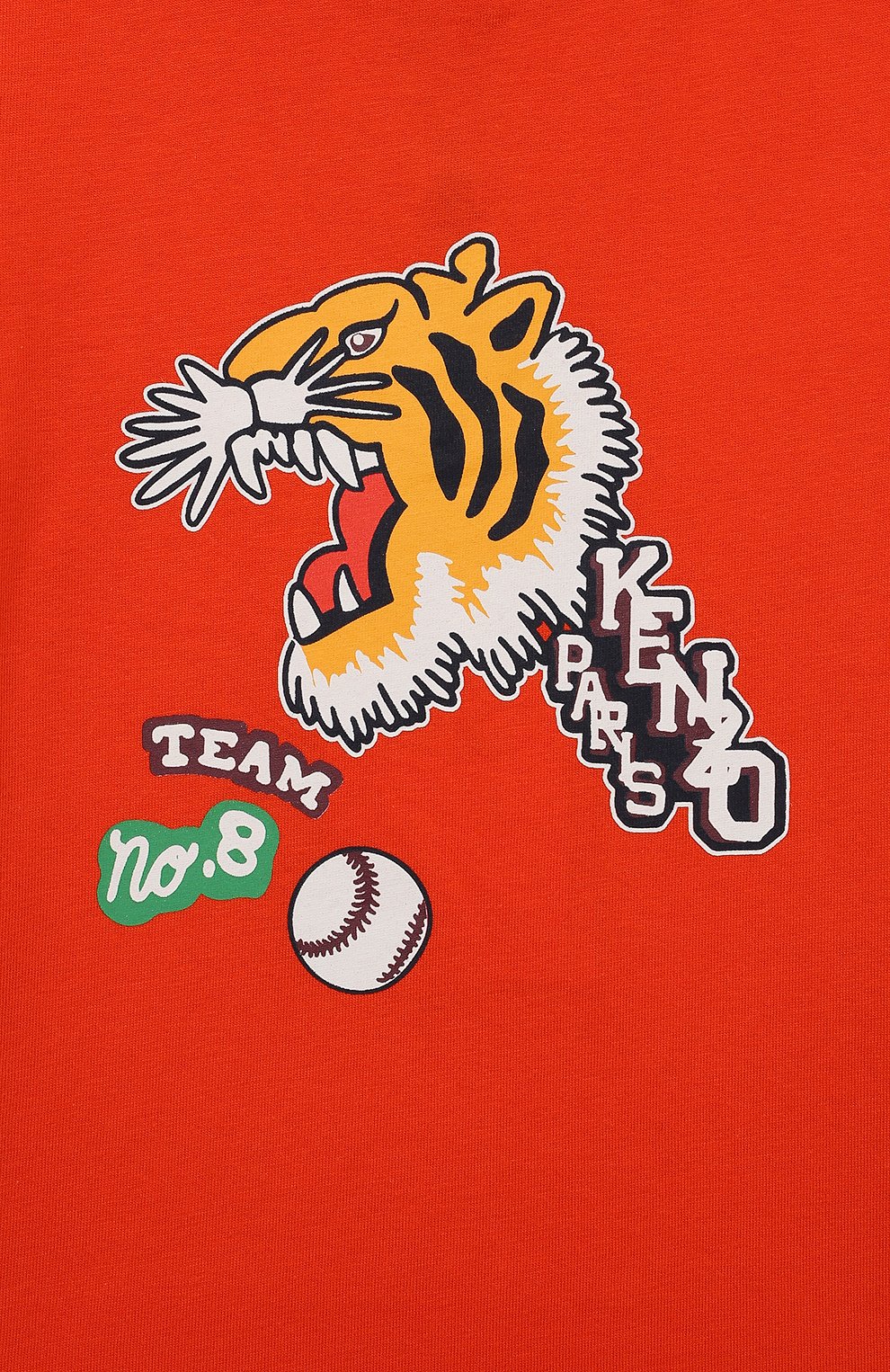 Хлопковая футболка KENZO, арт. K25856/3Y-5Y, фото 3