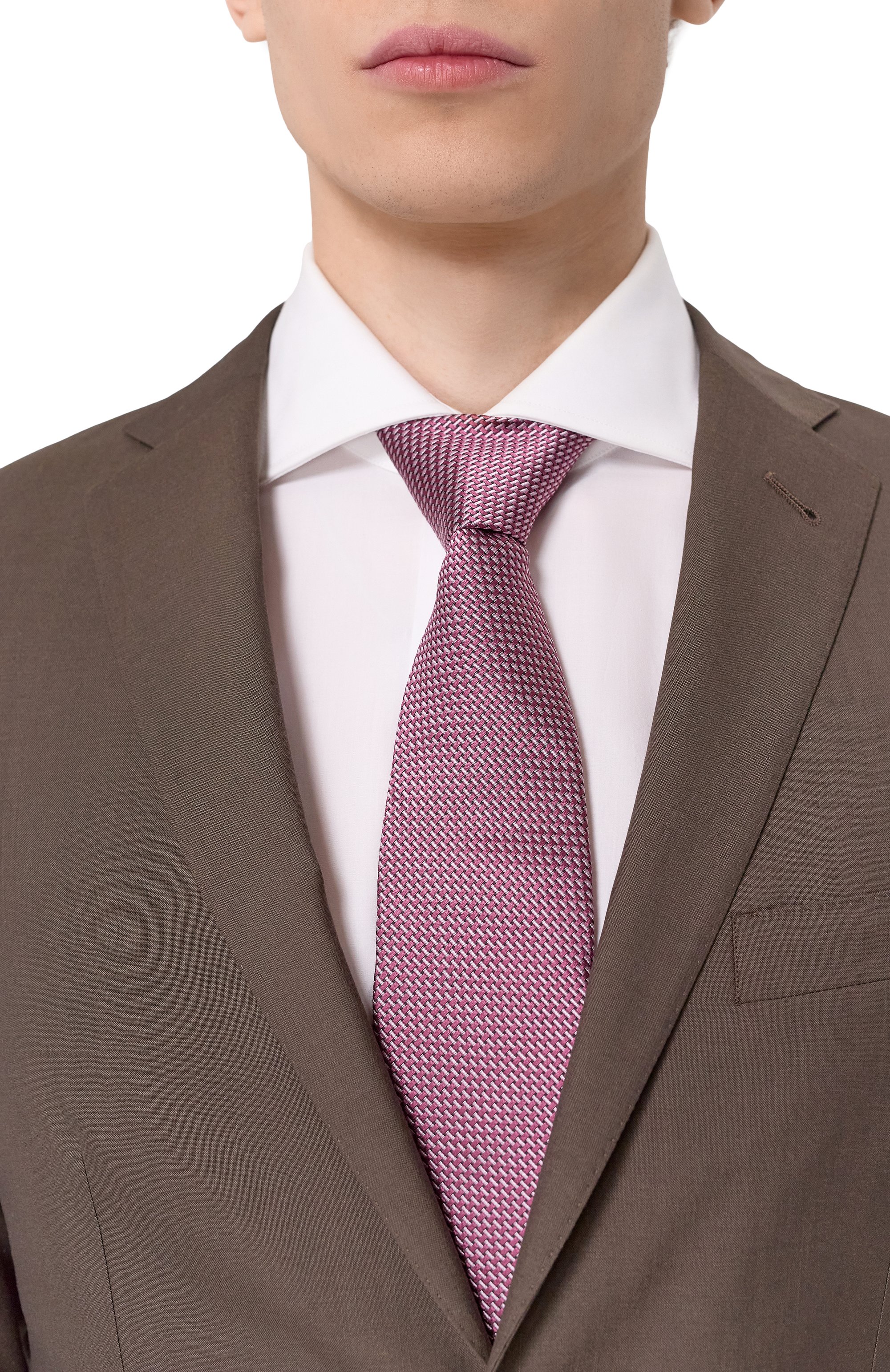 Шелковый галстук CANALI, арт. 18/HJ04233, фото 2