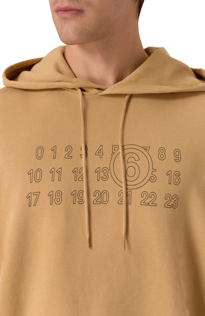 Хлопковое худи MM6, арт. SH0GU0035/M25025, фото 5