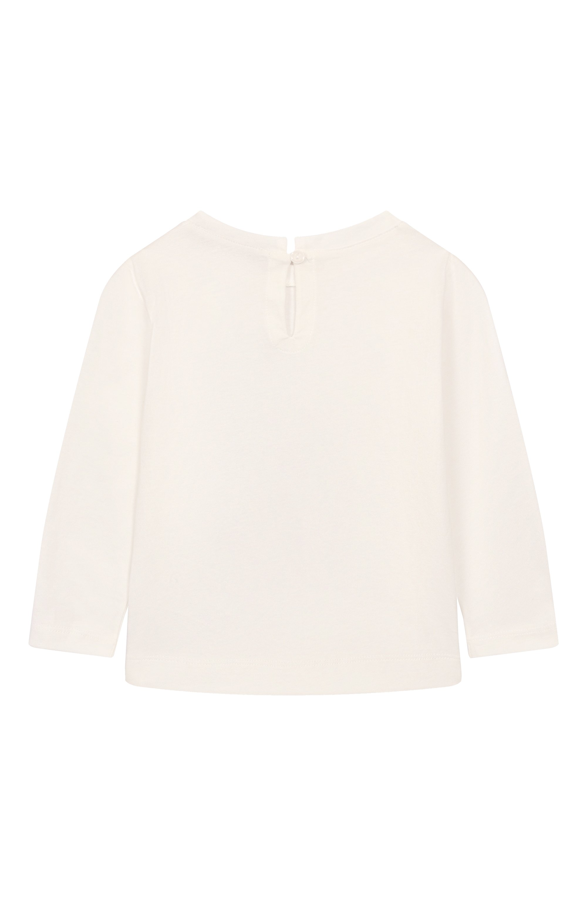 Хлопковый лонгслив MONNALISA, арт. 39F611, фото 2