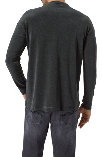 Хлопковый лонгслив GIORGIO ARMANI, арт. GM001249/TE13896, фото 4