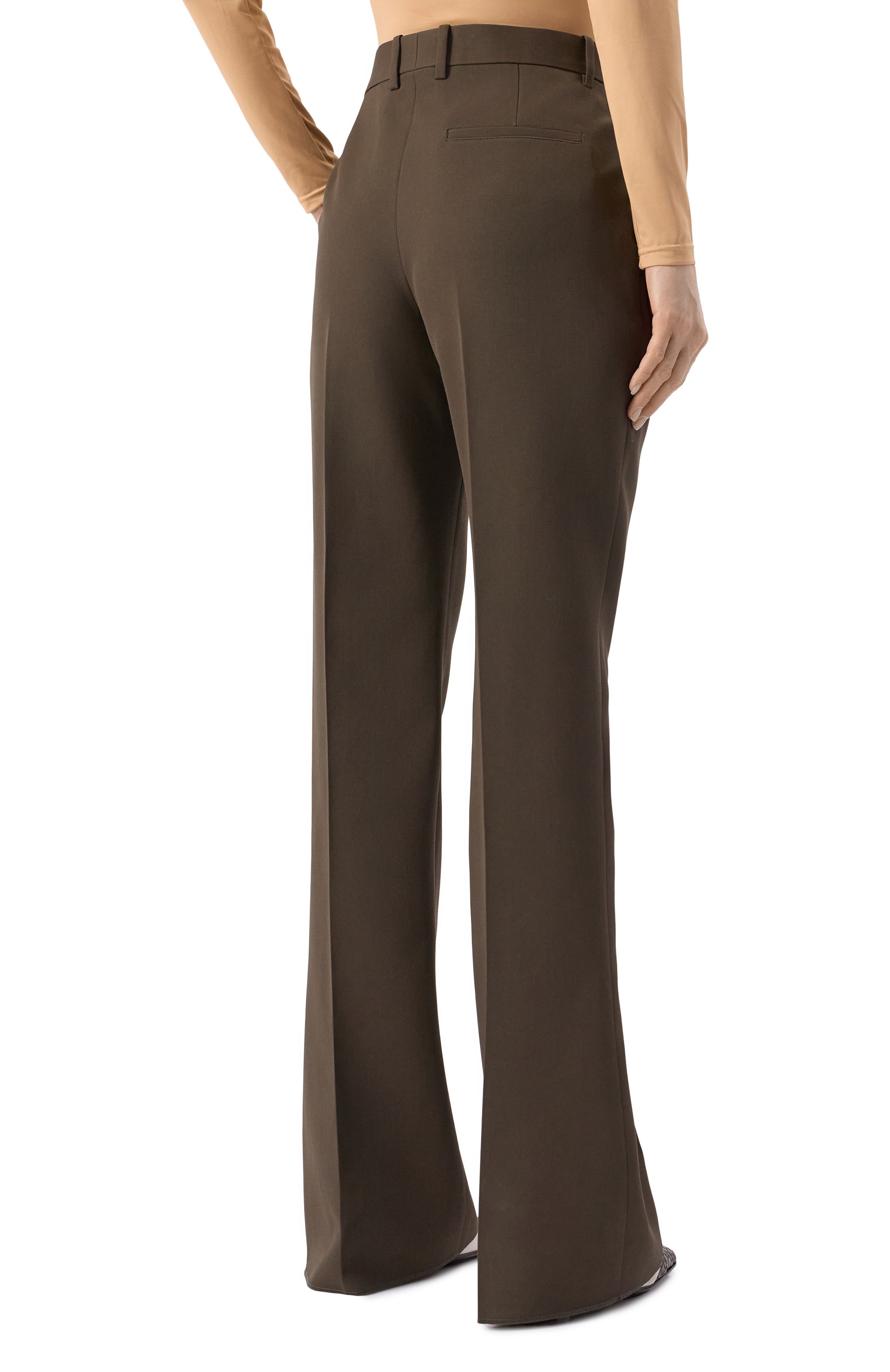 Шерстяные брюки BOTTEGA VENETA, арт. 810488 V3PH0, фото 4