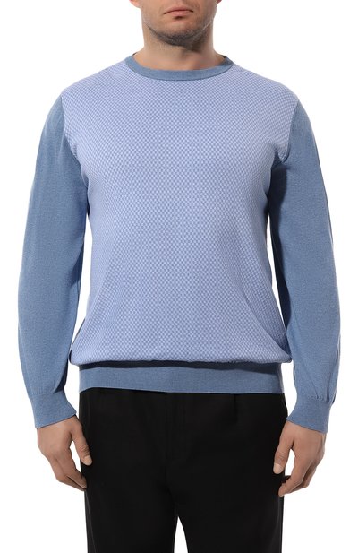 Хлопковый джемпер CANALI, арт. C0012B/MK02060, фото 3