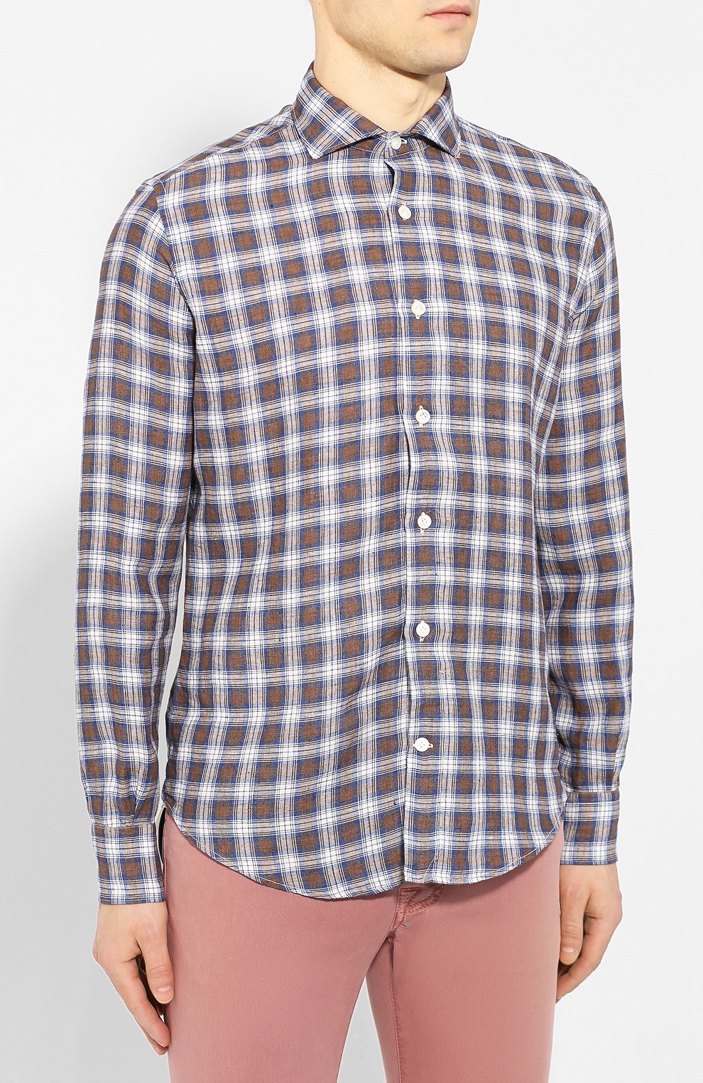 Льняная рубашка ELEVENTY PLATINUM, арт. A75CAMA05 TES0A007, фото 3