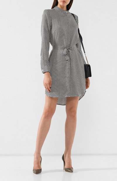 Шелковое платье MICHAEL MICHAEL KORS, арт. MU98WNCC7G, фото 2