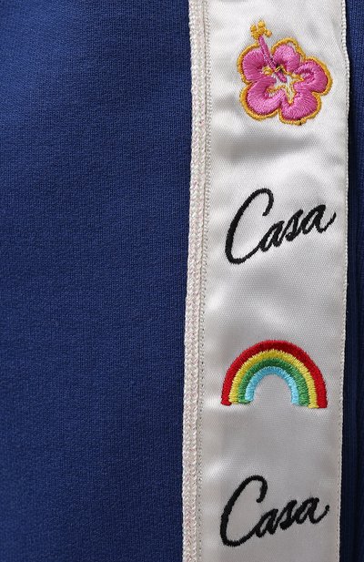 Хлопковая толстовка CASABLANCA, арт. MS21-JTP-013 NAVY, фото 5