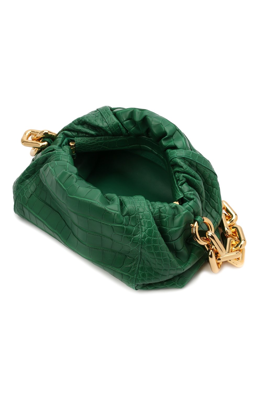 Сумка chain pouch из кожи аллигатора BOTTEGA VENETA, арт. 620230/VCPX0/AMIS, фото 4