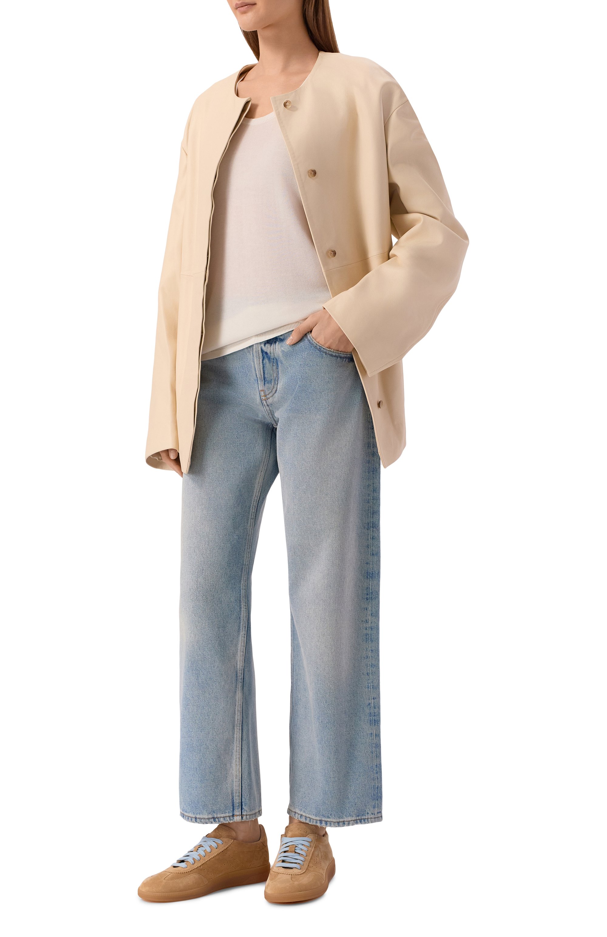 Замшевые кеды SANTONI, арт. WBPG61340FAITKSN, фото 3