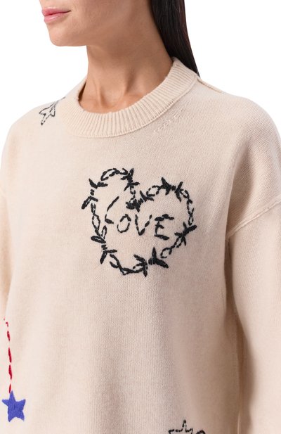 Кашемировый пуловер ZADIG AND VOLTAIRE, арт. KWSW02810, фото 5