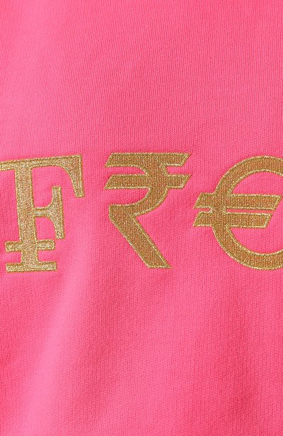 Худи VETEMENTS розового цвета по цене 51700 руб., арт. SS20TR154 1607/W/FLU0 PINK, фото 5 Худи VETEMENTS, арт. SS20TR154 1607/W/FLU0 PINK, фото 5