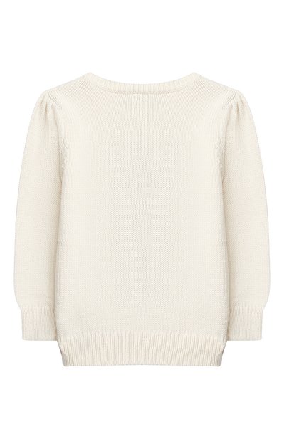 Хлопковый пуловер RALPH LAUREN белого цвета по цене 15000 руб., арт. 310800176, фото 2 Хлопковый пуловер RALPH LAUREN, арт. 310800176, фото 2