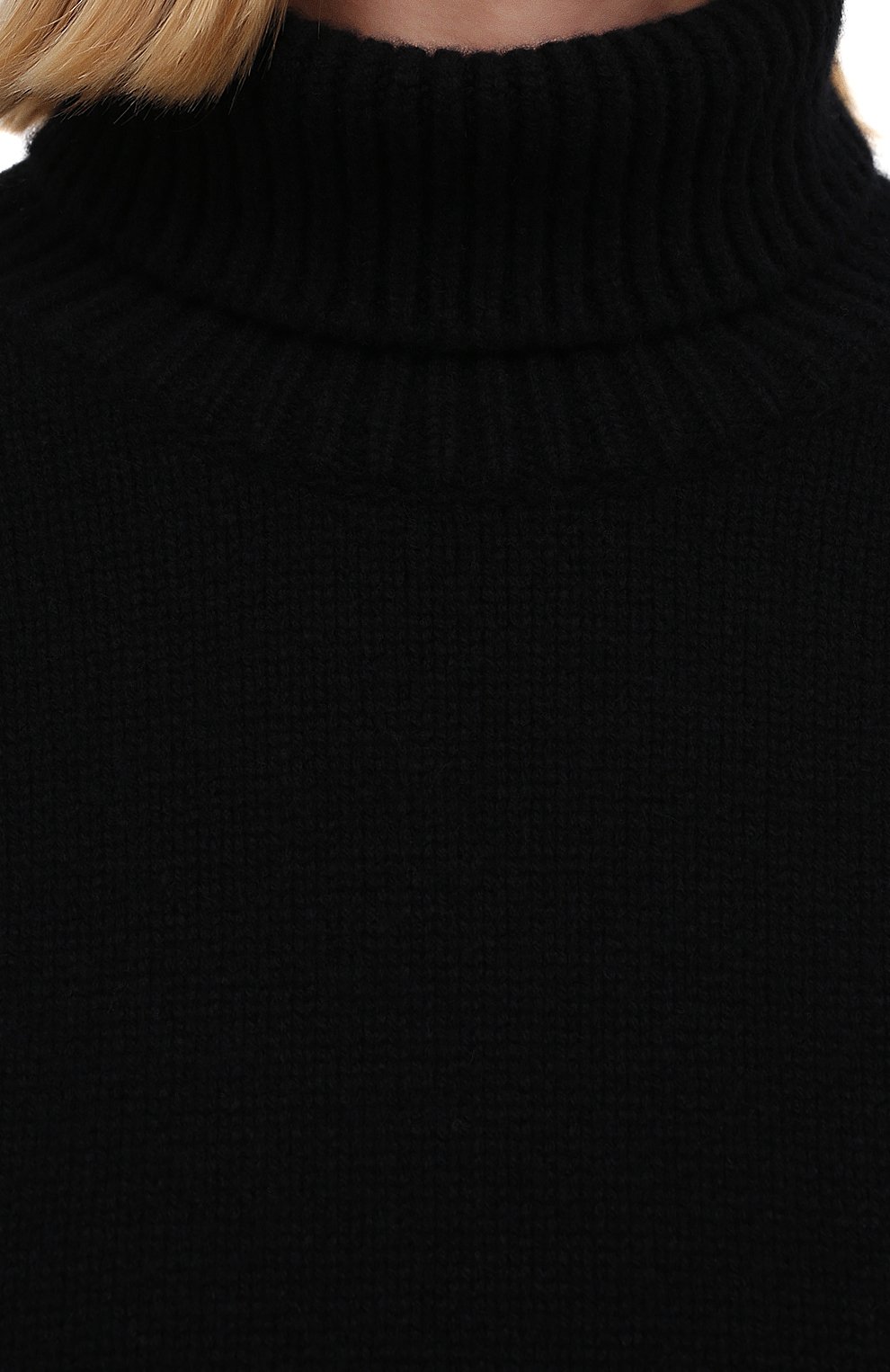 Шерстяной свитер MRZ черного цвета по цене 58150 руб., арт. FW21-0074, фото 5 Шерстяной свитер MRZ, арт. FW21-0074, фото 5