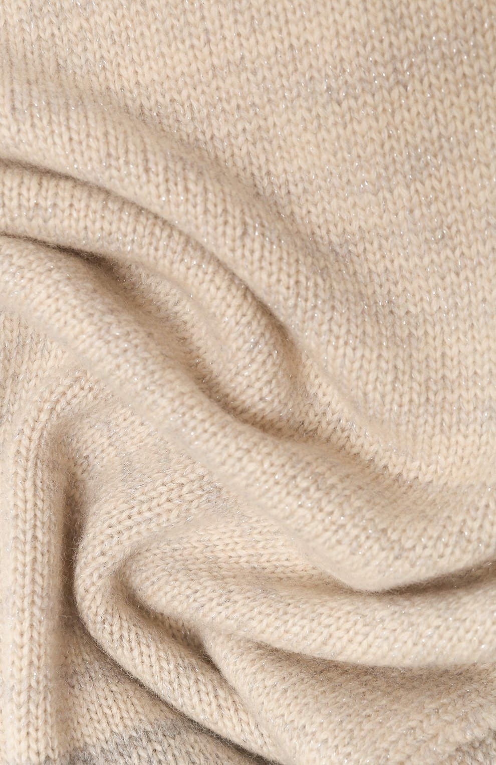 Шарф из шерсти и кашемира INVERNI бежевого цвета по цене 43500 руб., арт. 5688SM, фото 3 Шарф из шерсти и кашемира INVERNI, арт. 5688SM, фото 3