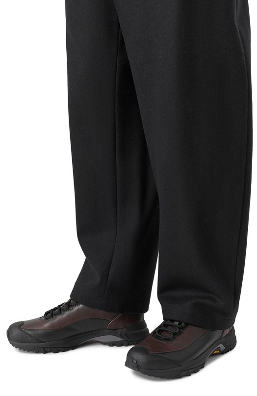 Кожаные кроссовки Feder Bally MSK0EC/BU003 Коричневый  MSK0EC/BU003 Фото 3