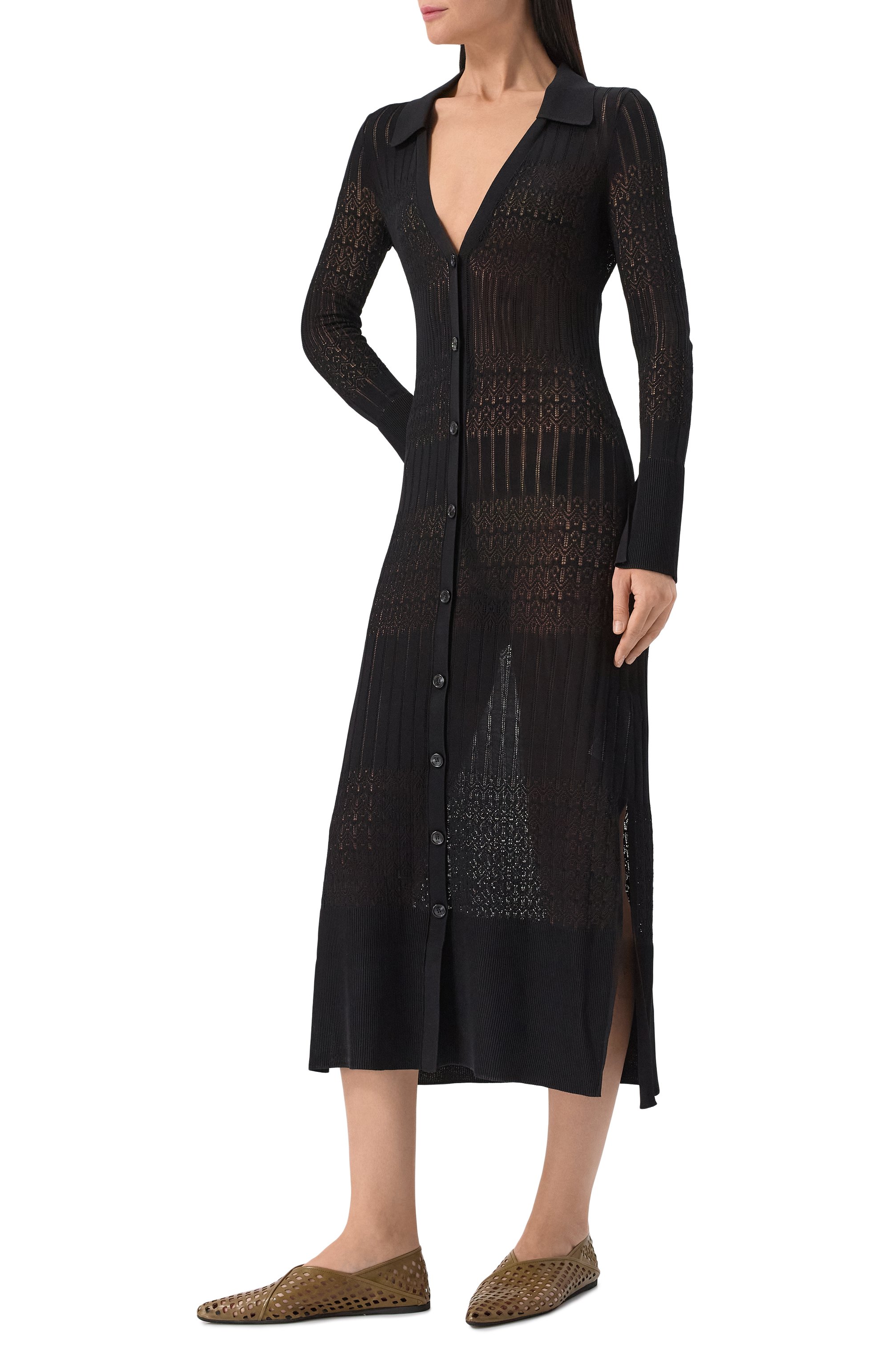 Платье из вискозы BOSS ORANGE, арт. 50535494, фото 2