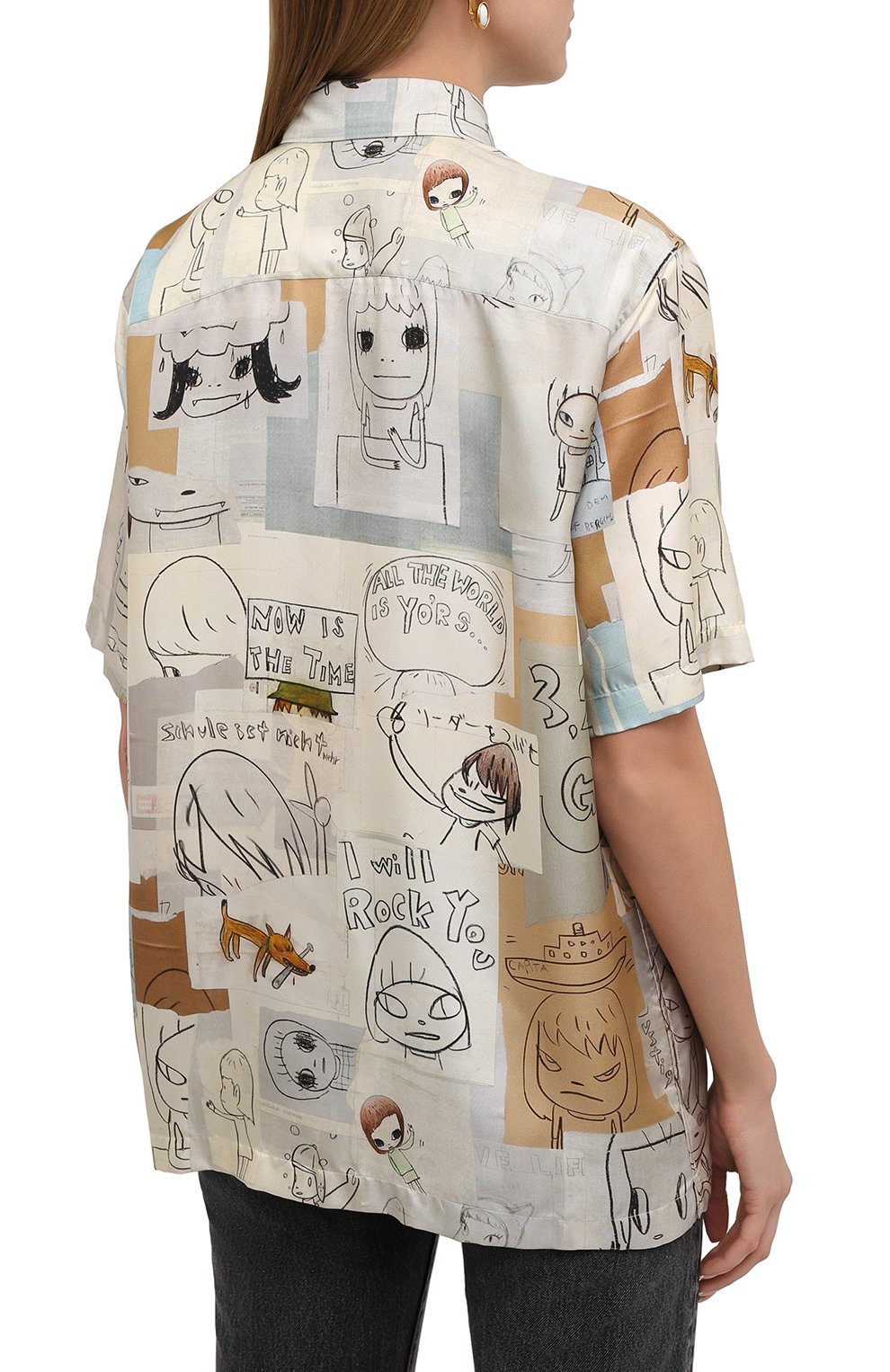 Шелковая рубашка STELLA MCCARTNEY, арт. 603034/SRN05, фото 4