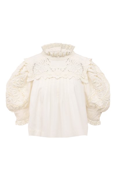 Женская блузка из хлопка и льна SEA NY, арт. AW22-002