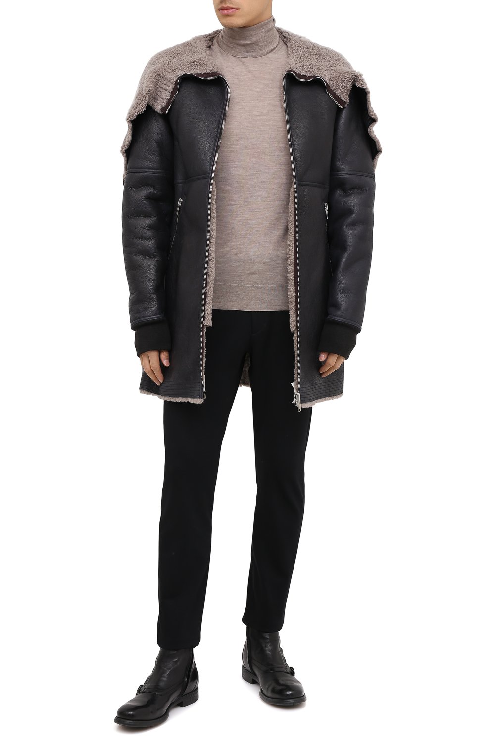 Кожаные сапоги OFFICINE CREATIVE, арт. CHR0NICLE/007/IGNIS, фото 2