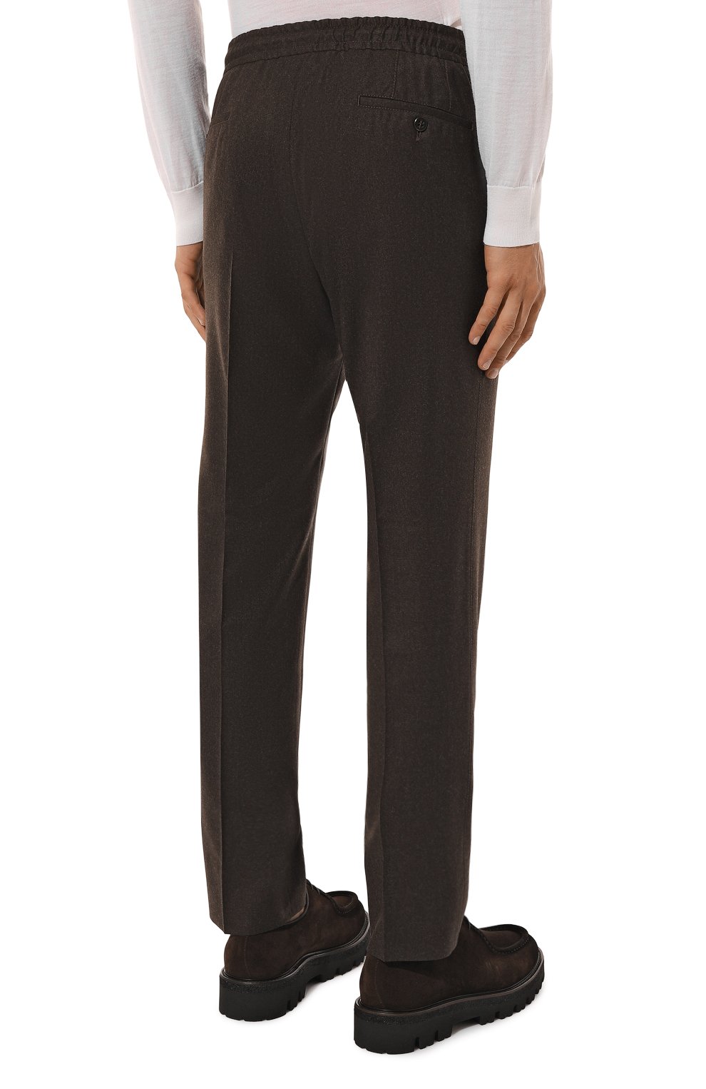 Шерстяные брюки CORNELIANI, арт. 944L25-9418111, фото 4