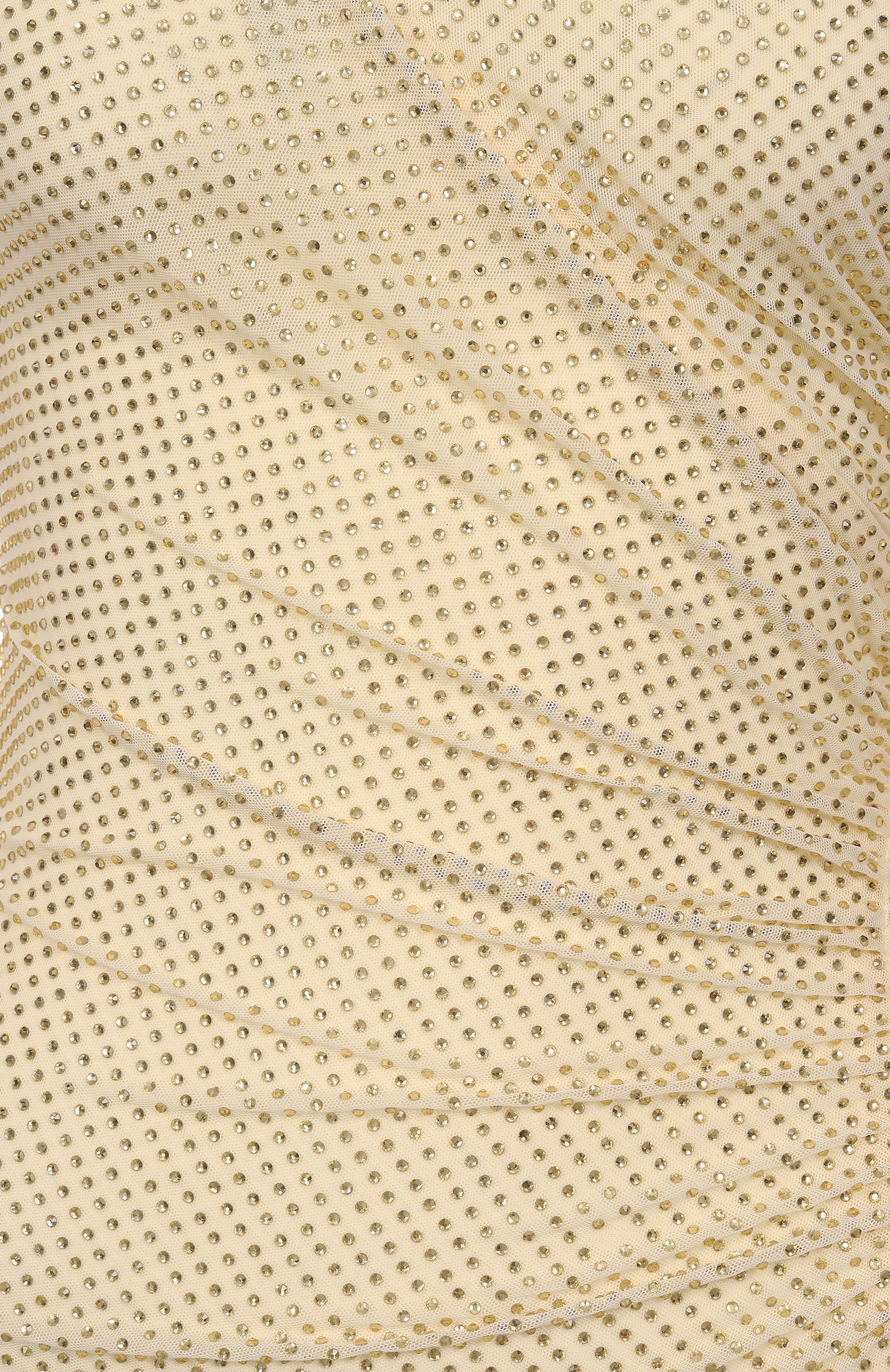 Платье с отделкой стразами SELF-PORTRAIT, арт. SS25169MY, фото 6