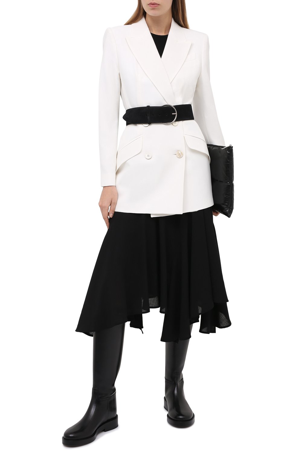 Двубортный жакет ALEXANDER MCQUEEN, арт. 632914/QEAAA, фото 2